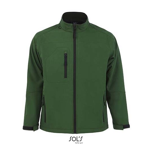 Męska kurtka Softshell L866 - Bottle Green