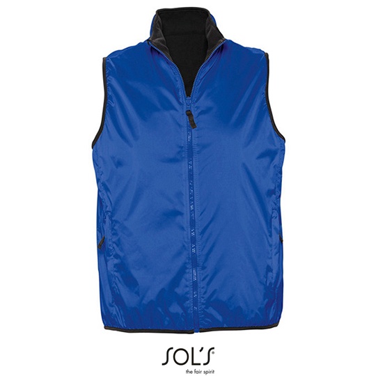 Bezrekawnik Klasyczny Dwustronny Wodoodporny L867 - Royal Blue 241