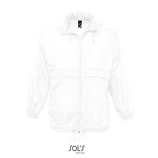 Kurtka Wiatrówka Unisex L889 - White