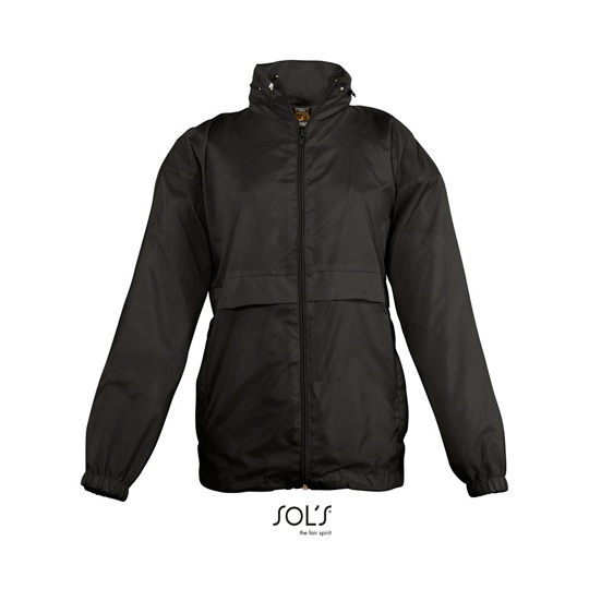Kurtka Dziecieca Klasyczna Wodoodporna Nylon L889K - Black