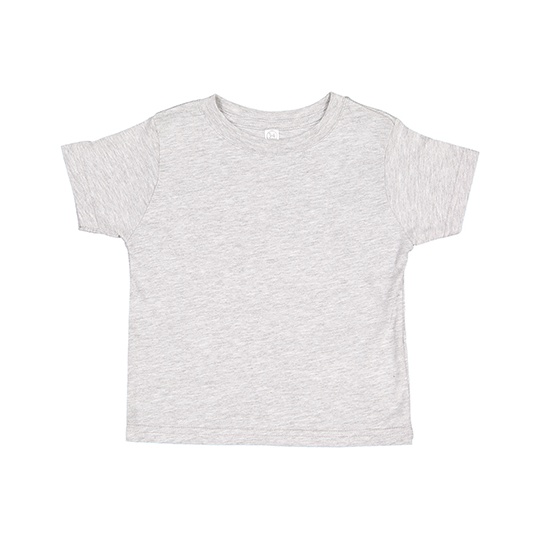 Koszulka Dziecieca Klasyczna Bawelna Czesana LA3321 - Heather Grey