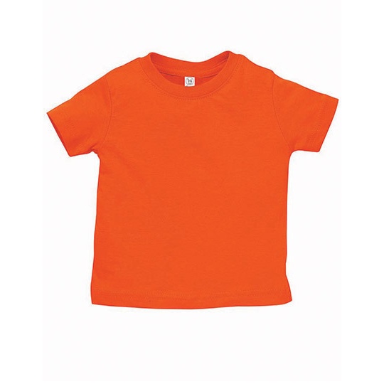 Koszulka Klasyczna Bawelniana Czesana LA3322 - Orange