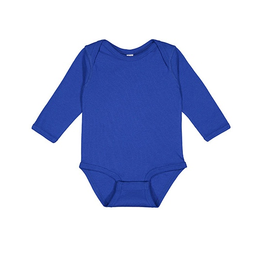 Body niemowlęce z długim rękawem LA4411N - Royal