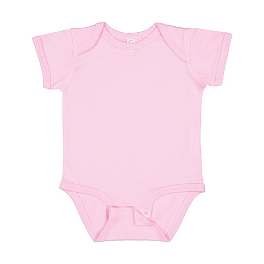 Body Niemowlece Bawelniane LA4424N - Pink