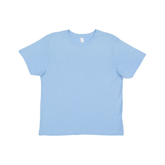 T-shirt Klasyczny Bawelniany Czesany LA6101 - Light Blue