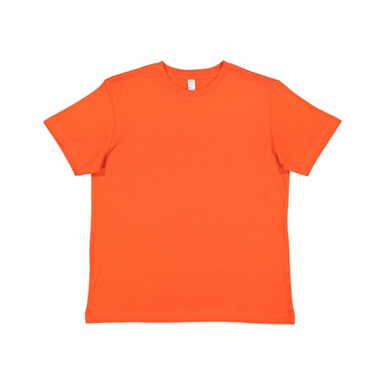 T-shirt Klasyczny Bawełniany Czesany LA6101 - Orange