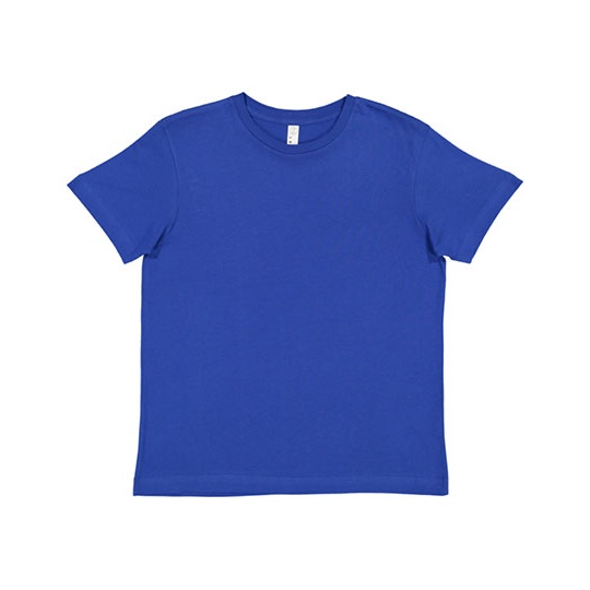 T-shirt Klasyczny Bawelniany Czesany LA6101 - Royal
