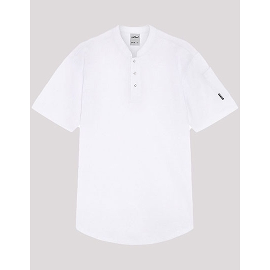 Koszula kucharska slim LF130 - White