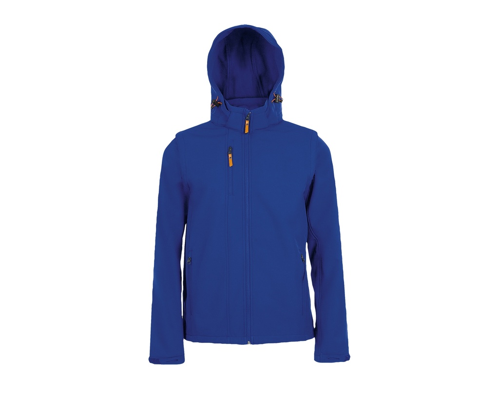 Kurtka Softshell Unisex Wodoodporna Oddychająca LP01647 - Royal Blue
