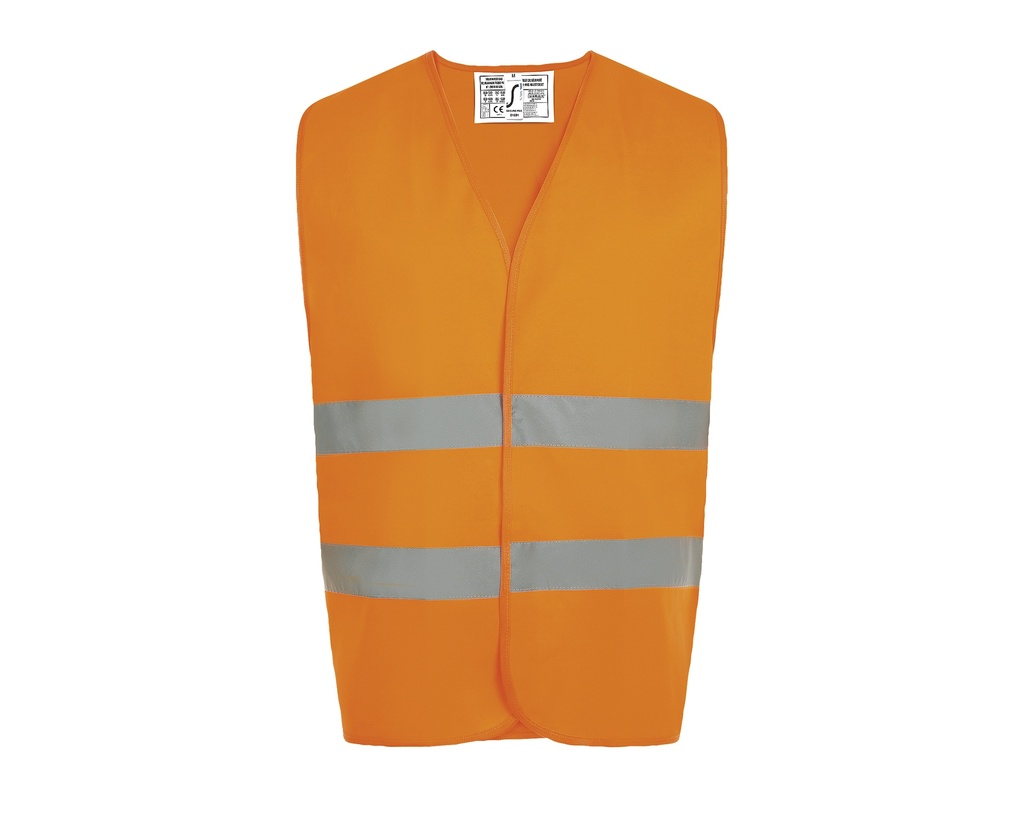 Kamizelka ostrzegawcza unisex z odblaskami LP01691 - Neon Orange