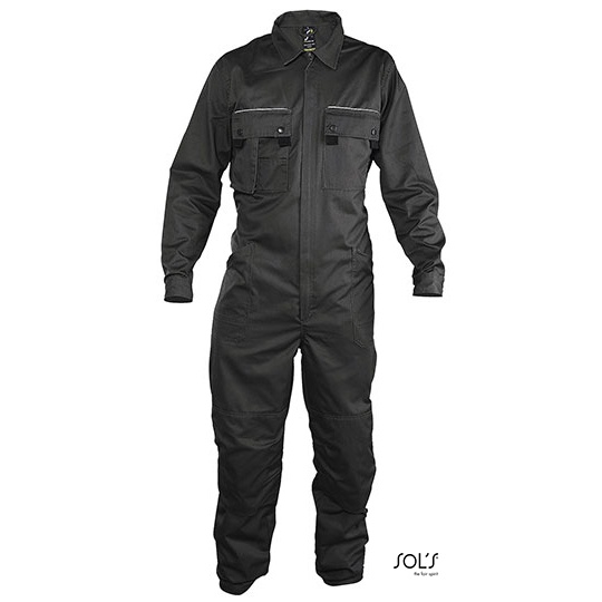 Kombinezon Roboczy Klasyczny Poliester Bawelna LP80302 - Dark Grey (Solid)