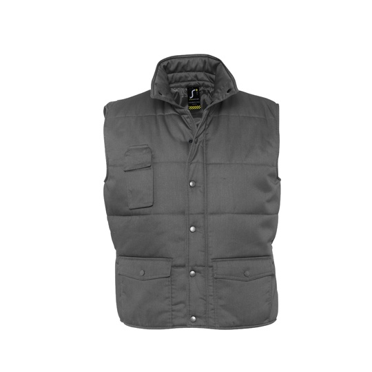 Kamizelka Robocza Ocieplana Z Kieszeniami LP80503 - Dark Grey (Solid)