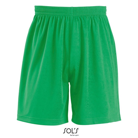 Szorty Meskie Klasyczne Poliester LT01221 - Bright Green