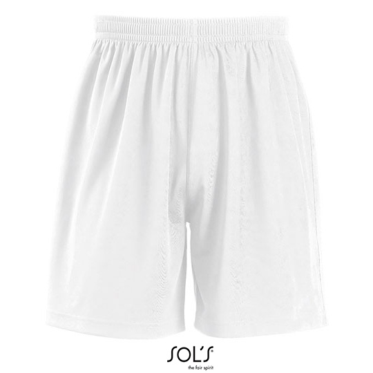 Szorty Meskie Klasyczne Poliester LT01221 - White