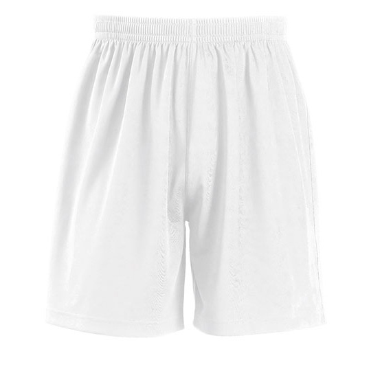 Szorty Męskie Klasyczne Poliester LT01221 - White