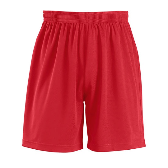 Szorty Dzieciece Klasyczne Poliester LT01222 - Red