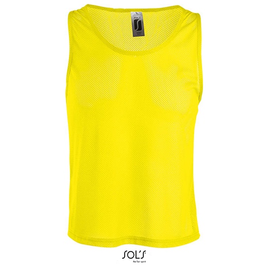 Koszulka siatkowa bez rękawów LT90210 - Lemon