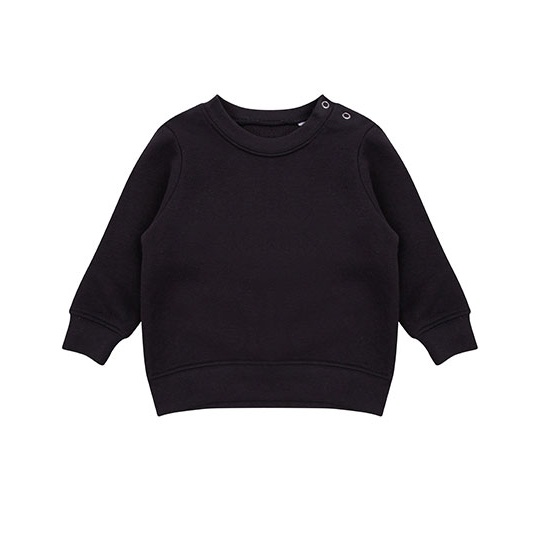 Bluza z okrągłym dekoltem LW006 - Black