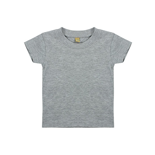 Koszulka Dziecięca Klasyczna Bawełniana LW020 - Heather Grey