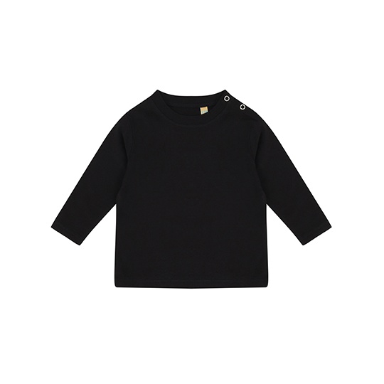 Koszulka Dziecieca Klasyczna Bawelniana LW021 - Black