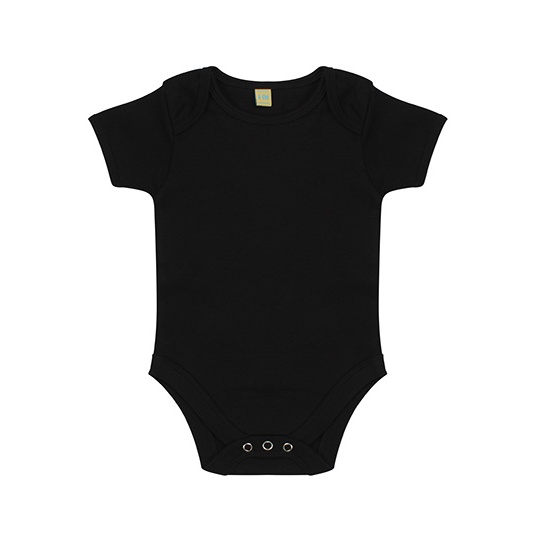 Body Krótki Rękaw Bawełniane Interlock LW055 - Black
