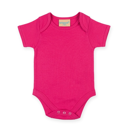 Body Krotki Rekaw Bawelniane Interlock LW055 - Fuchsia