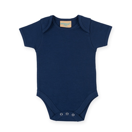 Body Krótki Rękaw Bawełniane Interlock LW055 - Navy