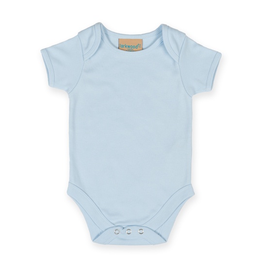 Body Krótki Rękaw Bawełniane Interlock LW055 - Pale Blue