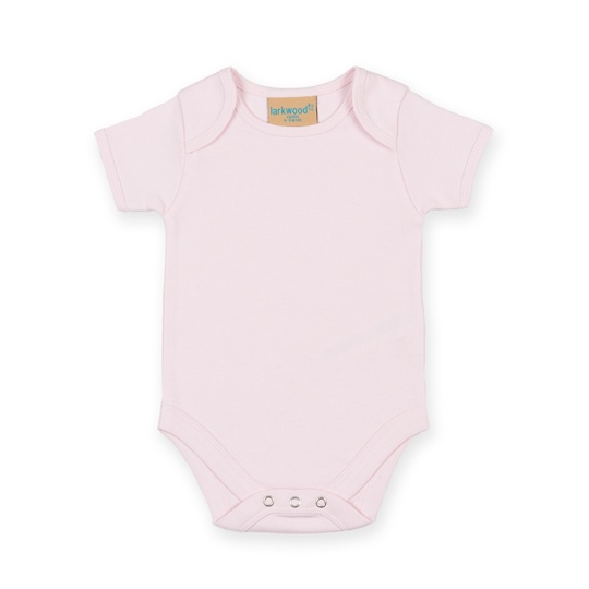 Body Krotki Rekaw Bawelniane Interlock LW055 - Pale Pink
