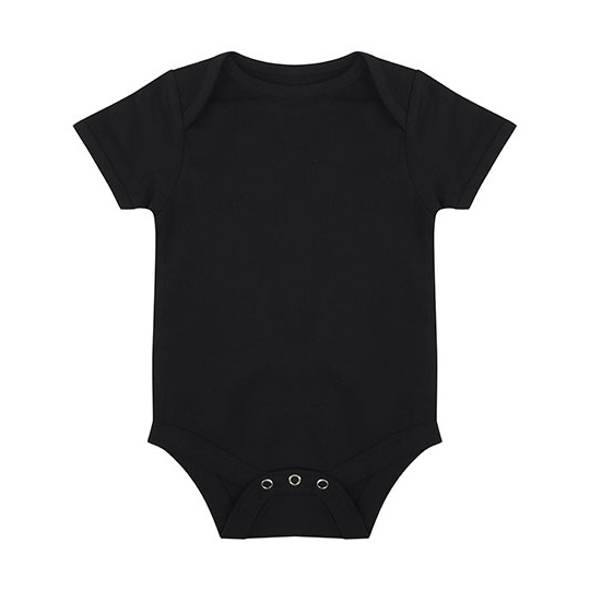 Body niemowlęce krótkim rękawem LW500 - Black