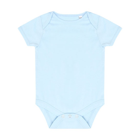 Body Krótki Rękaw Bawełniane LW500 - Pale Blue