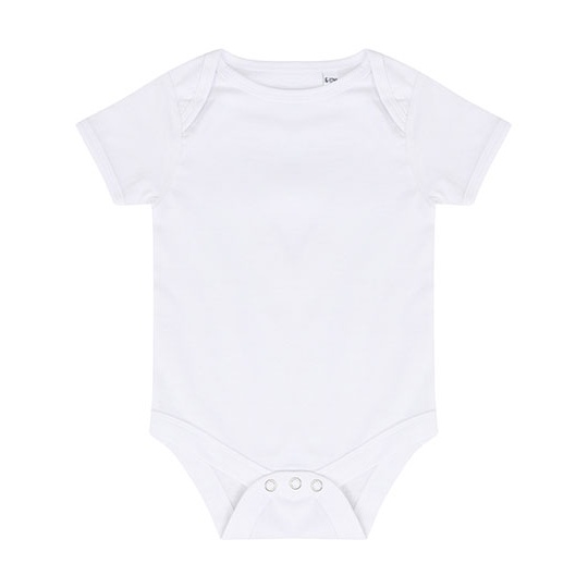 Body Krótki Rękaw Bawełniane LW500 - White