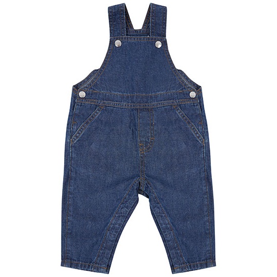 Ogrodniczki denimowe LW700 - Blue Denim