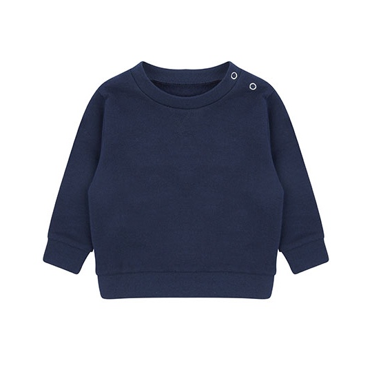 Bluza Dziecieca Dlugi Rekaw Regenerowana Bawelna LW800 - Navy