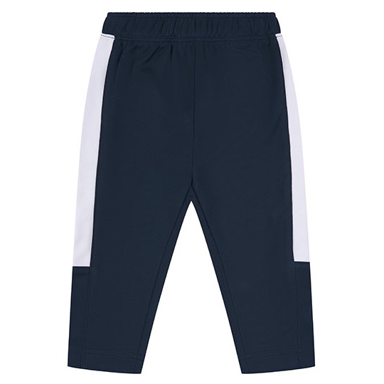 Spodnie Dresowe Dzieciece Poliestrowe LW830 - Navy & White