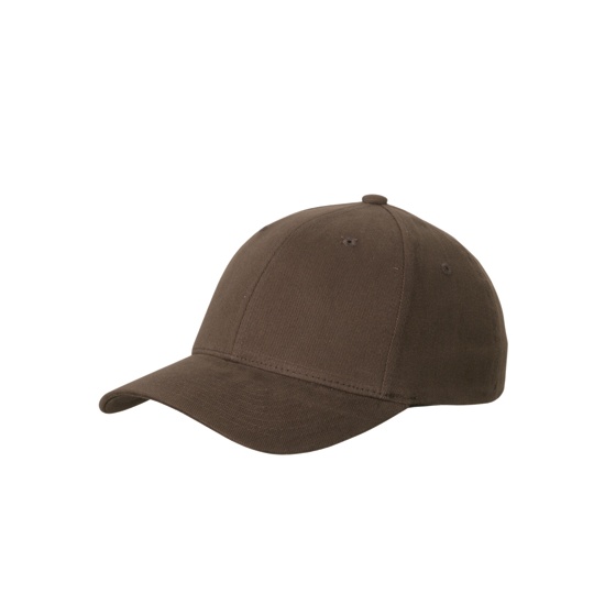 Czapka z Daszkiem Klasyczna MB6181 - Dark Brown