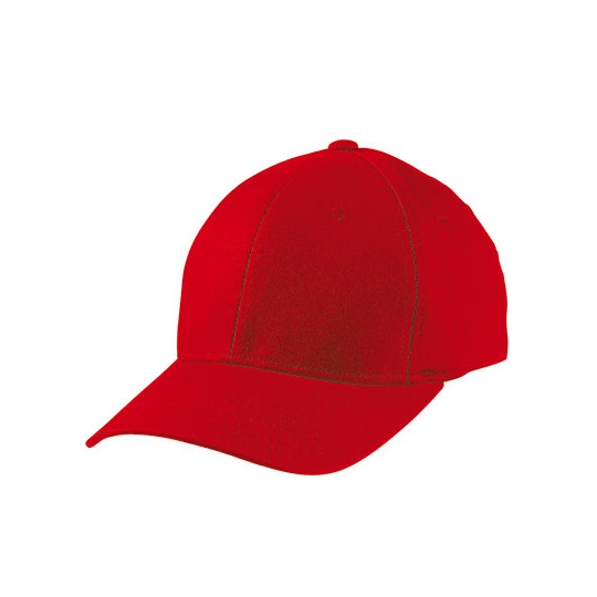 Czapka z Daszkiem Klasyczna MB6181 - Red