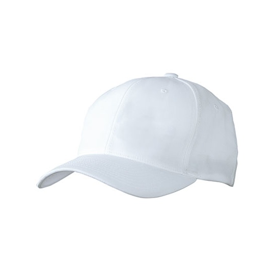 Czapka 6 Panelowa Klasyczna MB6183 - White