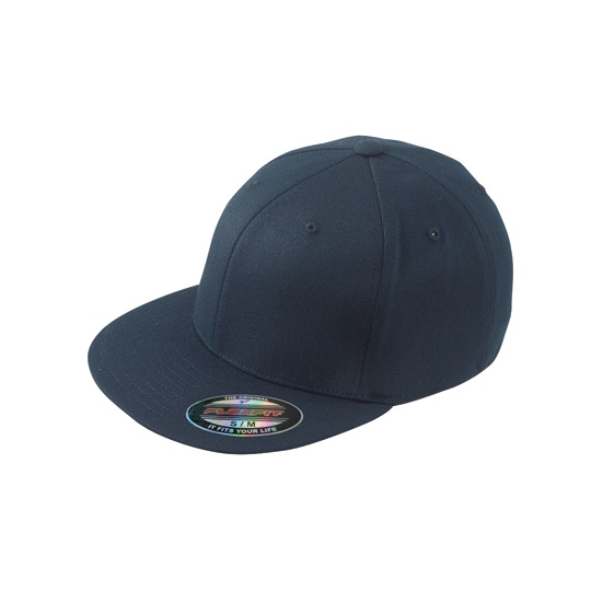 Czapka Flexfit Pelny Tyl Plaski Daszek MB6184 - Navy