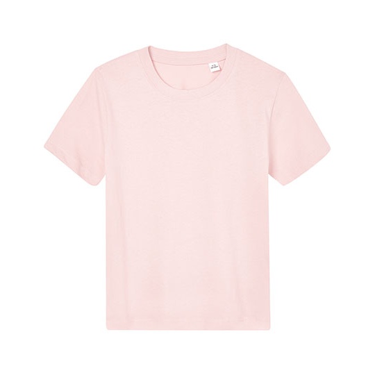 Koszulka Dziecieca Klasyczna Bawelna Organiczna MK01 - Soft Pink