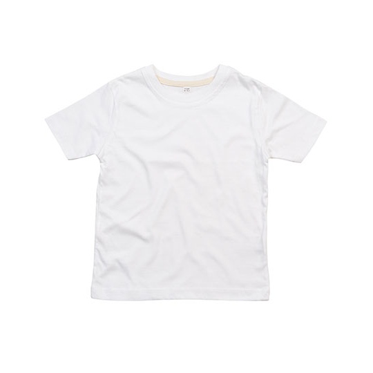 Koszulka Dziecięca Klasyczna Bawełniana MK15 - White & Organic Natural