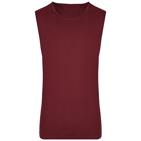 Tank top Meski Klasyczny Bawelniany MY310 - Burgundy