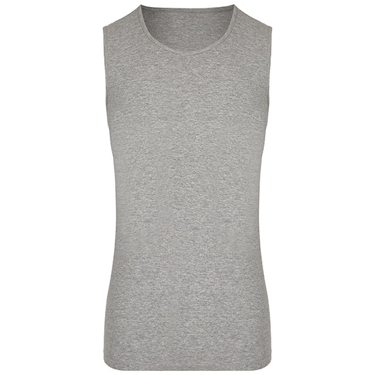 Tank top Męski Klasyczny Bawełniany MY310 - Heather Grey