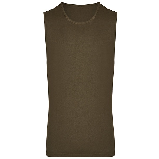Tank top Męski Klasyczny Bawełniany MY310 - Olive