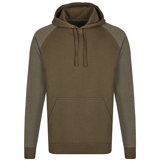 Bluza Meska Klasyczna Bawelniana Trzywarstwowa MY610 - Olive & Heather Olive