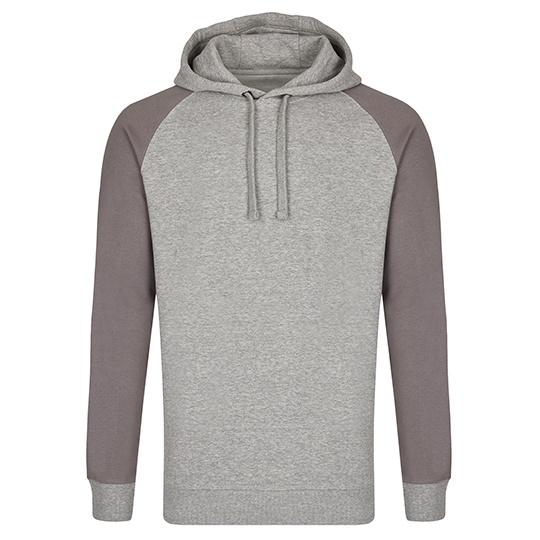 Bluza Meska Klasyczna Bawelniana MY611 - Heather Grey & Grey Solid