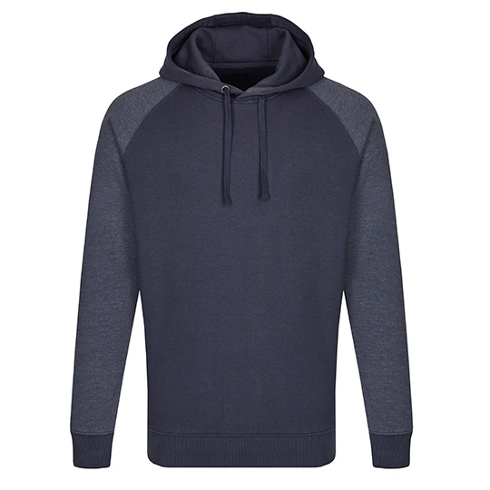 Bluza Meska Klasyczna Bawelniana MY611 - Navy & Heather Navy