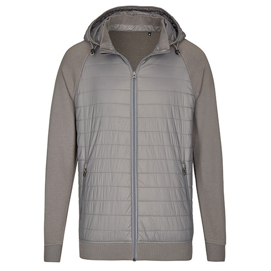 Kurtka hybrydowa unisex MY810 - Grey Solid