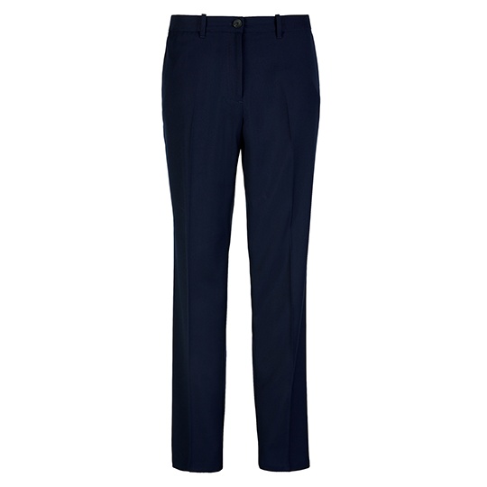 Spodnie Garniturowe Damskie Twill Strecz Latwa Pielegnacja NB3163 - Night