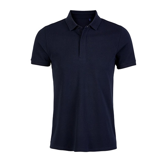 Koszulka Polo Meska Pique Krotkie Rekawy NB3188 - Night